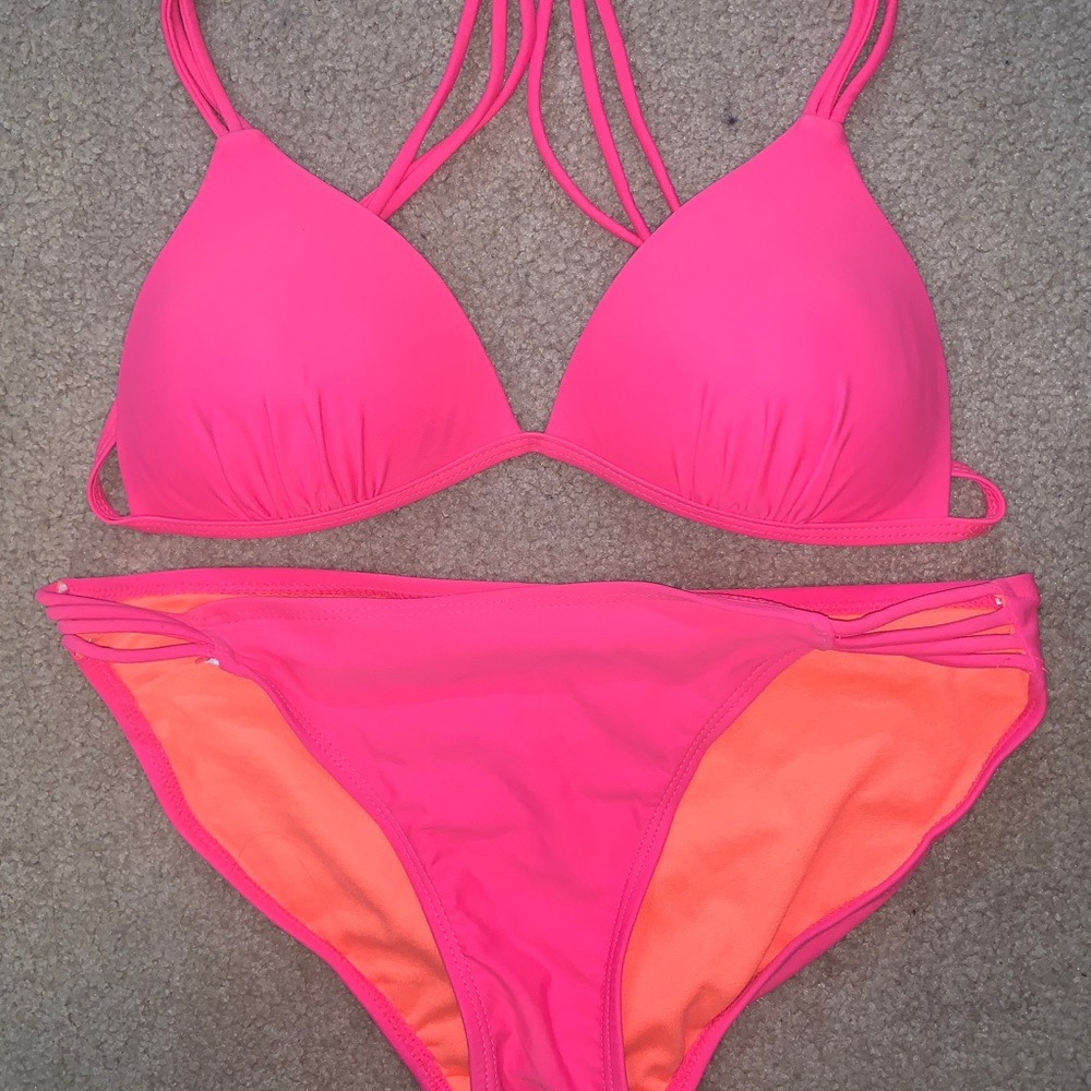 Pink bikini